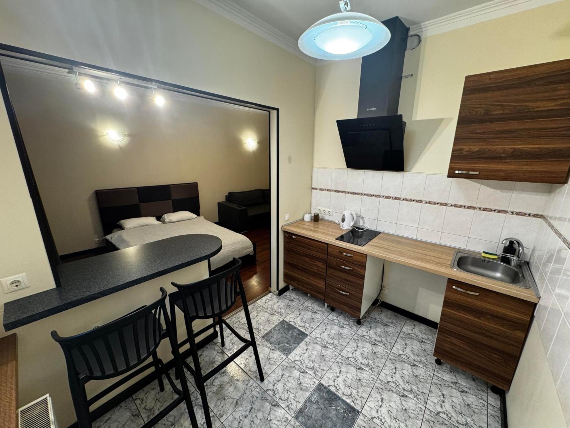 Aparthotel ريغا المظهر الخارجي الصورة A typical studio apartment